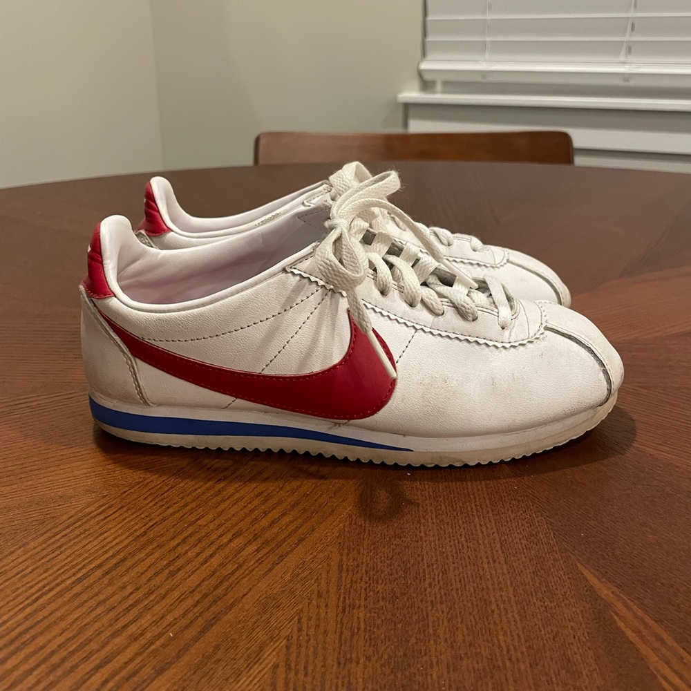 Nike Women's Sneakers White Red Blue